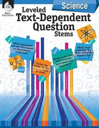 Leveled Text-Dependent Question Stems : Science - Melissa Edmonds