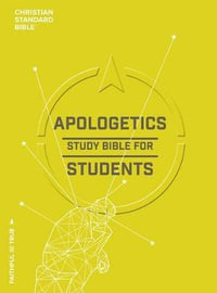 CSB Apologetics Study Bible for Students, Trade Paper - Sean McDowell