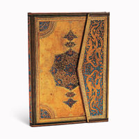 Safavid - Midi Lined Journal : Hardcover - Wrap - 120 GSM - 144 Pages - Paperblanks