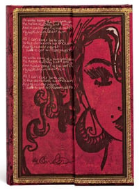 Amy Winehouse, Tears Dry - Mini Lined Journal : Hardcover - Wrap - 85 GSM - 176 Pages - Paperblanks