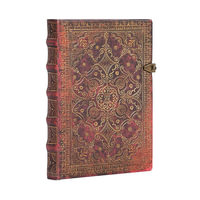 Carmine - Midi Lined Journal : Hardcover - Clasp - 120 GSM - 240 Pages - Paperblanks