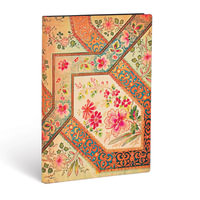 Filigree Floral Ivory - Midi Lined Notebook : Flexi Cover - No Closure - 100 GSM - 176 Pages - Paperblanks