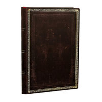 Black Moroccan - Mini Lined Notebook : Flexi Cover - No Closure - 100 GSM - 240 Pages - Paperblanks