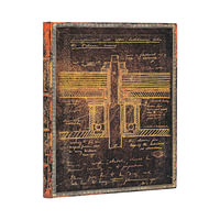 Tesla, Sketch of a Turbine - Ultra Lined Notebook : Softcover - No Closure - 100 GSM - 176 Pages - Paperblanks