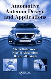 Automotive Antenna Design and Applications - Victor Rabinovich