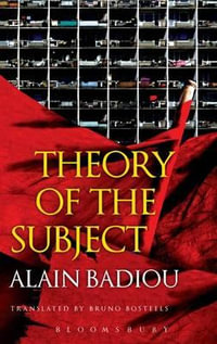 Theory of the Subject - Alain Badiou