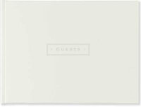 White Leather Guest Book - Peter Pauper Press