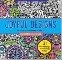 Joyful Designs Artist's Coloring Book : Studio - Joy Ting