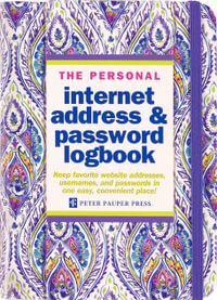 Internet Address & Password Logbook: Silk Road : Keep favourite websites addresses, usernames and passwords in one easy, convenient place! - Peter Pauper Press