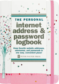 Internet Address & Password Logbook: Tree of Hearts : Keep favourite websites addresses, usernames and passwords in one easy, convenient place! - Peter Pauper Press