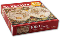 Old World Map : 1000-Piece Jigsaw Puzzle - Peter Pauper Press