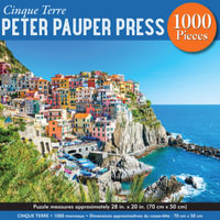 Cinque Terre Puzzle : 1000-Piece Jigsaw Puzzle - Peter Pauper Press