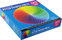 Color Wheel - Round Puzzle : 1000-Piece Jigsaw Puzzle - Peter Pauper Press