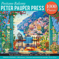 Positano Balcony - Puzzle : 1000-Piece Jigsaw Puzzle - Peter Pauper Press