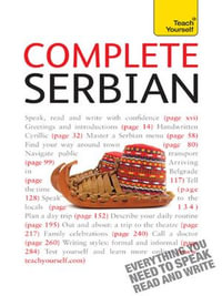 Complete Serbian Beginner to Intermediate Book and Audio Course : Learn to read, write, speak and understand a new language with Teach Yourself - Vladislava Ribnikar