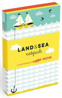 Land & Sea Notepads : 2 Notepads in 2 Unique Designs - Donna Wilson