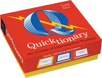 Quicktionary : A Game of Lightning-fast Wordplay - Forrest-Pruzan Creative