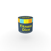 Fitness Dice : 7 Wooden Dice, Over 45,000 Workout Routines - Chronicle