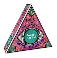 Trust the Triangle Fortune-Telling Deck : Pocket Gal Pal - Chronicle Books