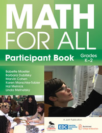 Math for All Participant Book (K-2) - Babette Moeller