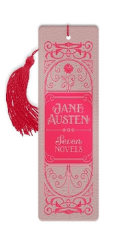 Jane Austen : Seven Novels Leather Bookmark - Union Square & Co