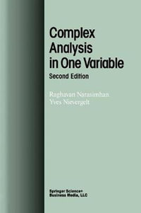 Complex Analysis in One Variable - Raghavan Narasimhan