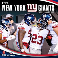 Giants 2022 Schedule New York Giants - 2022 Wall Calendar By The Lang Companies | 9781469385976  | Booktopia