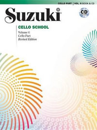 Suzuki Cello School, Vol 6 : Cello Part, Book & CD - Shinichi Suzuki