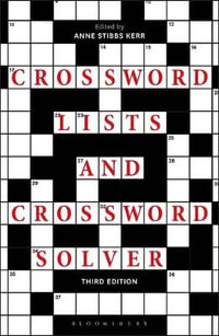 Crossword Lists and Crossword Solver - Anne Stibbs Kerr