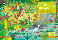 Usborne Book & Jigsaw: In the Jungle : 100-Piece Jigsaw Puzzle - Kirsteen Robson