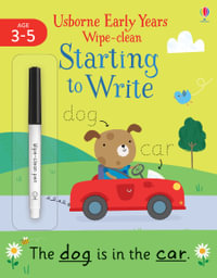 Early Years Wipe-Clean Starting To Write : Usborne Early Years Wipe-clean - Jessica Greenwell