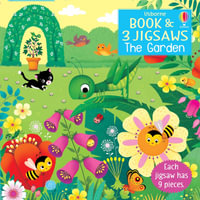 Usborne Book and 3 Jigsaws: The Garden : 3x 9-Piece Jigsaw Puzzles - Sam Taplin