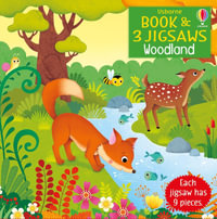 Usborne Book & 3 Jigsaws: Woodland : 3x 9-Piece Jigsaw Puzzles - Sam Taplin