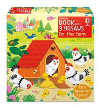 Usborne Book and 3 Jigsaws: Farm : 3x 9-Piece Jigsaw Puzzles - Sam Taplin