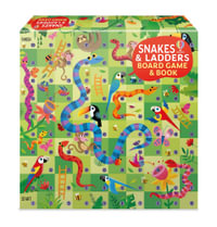 Snakes and Ladders Game and Book : Game and Book - Sam Smith