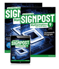 Australian Signpost Mathematics New South Wales 9 (5.1-5.3) Student Book, eBook and Homework Program : Australian Signpost Mathematics New South Wales - Alan McSeveny