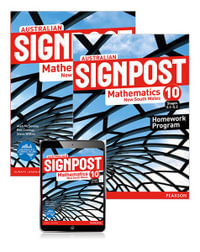 Australian Signpost Mathematics New South Wales 10 (5.1-5.2) Student Book, eBook and Homework Program : Australian Signpost Mathematics New South Wales - Alan McSeveny