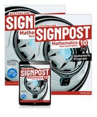 Australian Signpost Mathematics New South Wales 10 (5.1-5.3) Student Book, eBook and Homework Program : Australian Signpost Mathematics New South Wales - Alan McSeveny