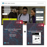 International Economics, Theory and Policy, Global Edition + MyLab