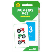 School Zone Numbers 0-25 Flash Cards : Flash Cards - Hinkler Pty Ltd