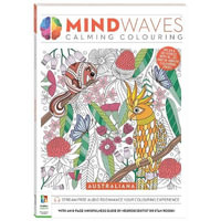 Mindwaves Calming Colouring Australiana : Mindwaves - Hinkler Pty Ltd