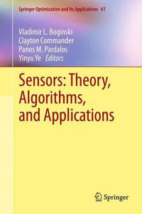 Sensors : Theory, Algorithms, and Applications - Vladimir L. Boginski