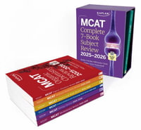 MCAT Complete 7-Book Subject Review 2025-2026, Set Includes Books, Online Prep, 3 Practice Tests : Kaplan Mcat Complete 7 Book Subject Review - Kaplan Test Prep