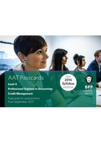 AAT Credit Management : Passcards - BPP Learning Media