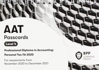 AAT Personal Tax FA2020 : Passcards - BPP Learning Media