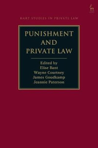 Punishment and Private Law : Hart Studies in Private Law - Elise Bant