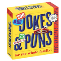 290 Bad Jokes & 75 Punderful Puns Page-A-Day  Calendar 2025 : For the Whole Family! - Workman Calendars