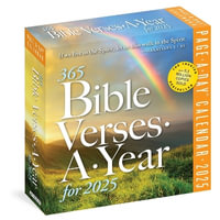 365 Bible Verses-A-Year Page-A-Day  Calendar 2025 : Timeless Words from the Bible to Guide, Comfort, and Inspire - Workman Calendars