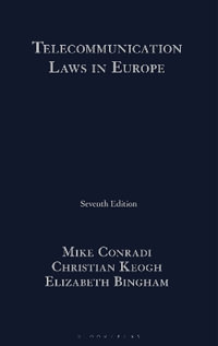 Telecommunication Laws in Europe - Mike Conradi