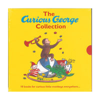 Curious George 10 Book Slipcase - Margaret & H.A. Rey